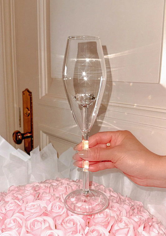 The Crown Jewel Champagne Glass